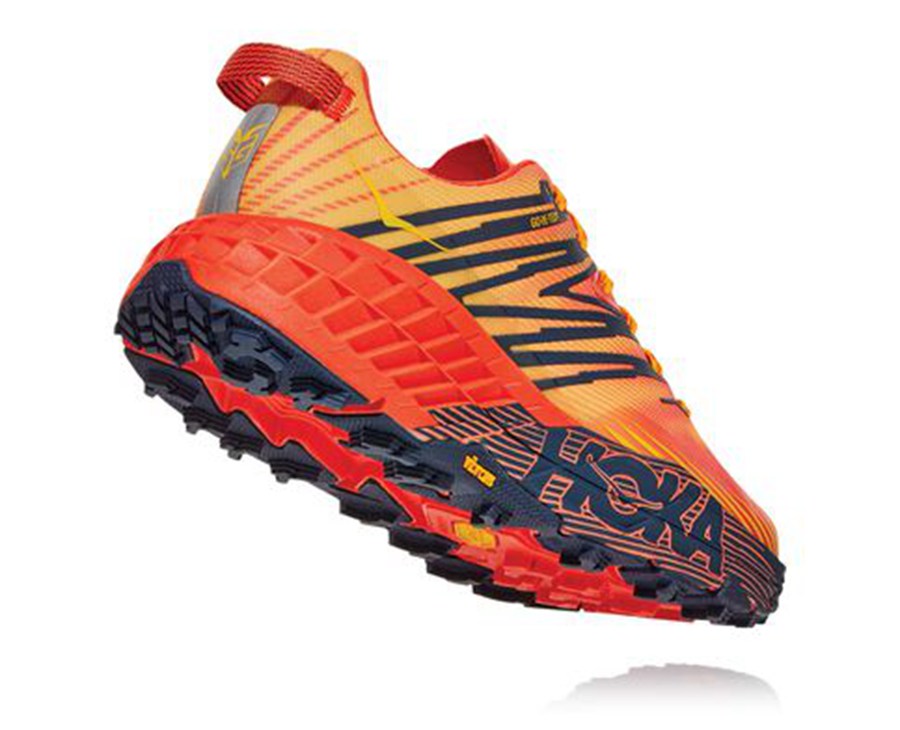 Hoka One One Trainers Mens Red - Speedgoat 4 GORE-TEX - 19745JSYD